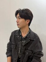 メンズカット バイ ソイクフ(メンズカット by SOY-KUFU)&nbsp;センターパートツーブロックマッシュメンズ/東伏見/田無