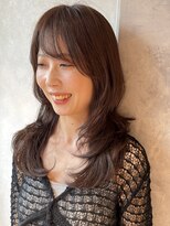 ロウクス アカサカ(LOWX.akasaka) ショコラブラウン×大人レイヤー