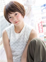 ジェム(GEM) ＊*Gem Garden*＊なりたい質感が叶う☆短め前下がりショートボブ