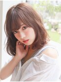 【Violet】触りたくなるニュアンスカラーふわくしゅボブパーマ