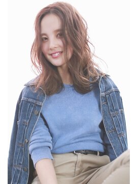 ラフィス ヘアーフラム 難波戎橋2号店(La fith hair flamme) 【La fith】 トレンド☆ミディアムスタイル