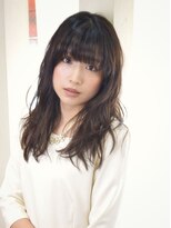 ヘアー カフェ コトノハ(hair cafe kotonoha)&nbsp;【コトノハ】大人かわいい　ゆるスパイラル　くびれセミディ