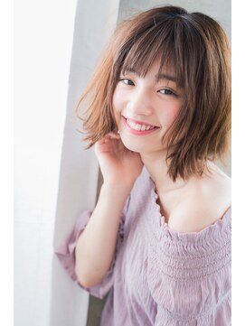 ネオリーブクレア 綱島店(Neolive Krea) 切りっぱなしナチュラル外ハネボブ