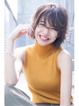 オースティン 錦糸町(AUSTIN) AUSTIN バレイヤージュ×大人カワイイくせ毛風ショート