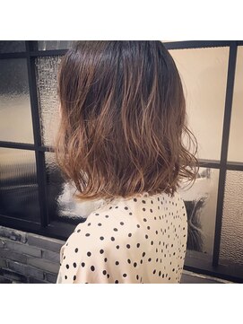 アモング(a`mon gou`t hair make) ナチュラルパーマ