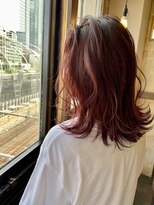 トロニー(TLONY)&nbsp;深みレッドカラー/赤髪　stylist/miaki