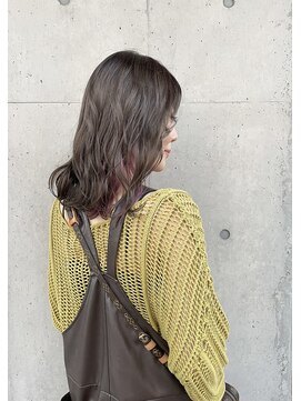 ソーホー 八日市店(SOHO) グレージュ×インナーアイスピンク