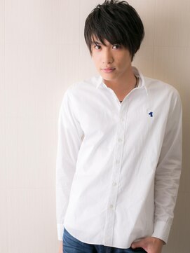 モッズヘアメン 名護大東店(mod's hair men) 学生20代30代束感ブラック爽やか王道ショートa名護大東!