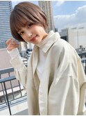 絶壁解消20代30代40代大人かわいいショートボブ