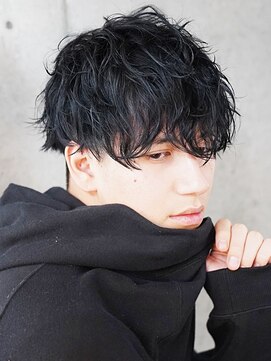 フィフス 原宿(fifth) 波巻きスパイラルパーマツイストパーマツーブロック束感マッシュ