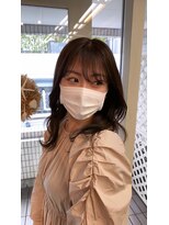 ピース トウキョウ(PEACE TOKYO)&nbsp;目力UPのシースルーバングヘア