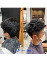 メンズカットbefore→after☆五反田美容院