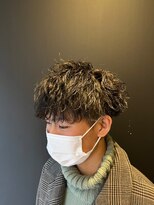 メンズサロンドットリアン(dot. lien) マッシュ×スパイラルパーマ