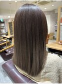 髪質改善×フォギーベージュ