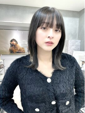 ヴェイン 渋谷(vain) くびれミディ/レイヤーカット/ミディアム/インナーカラー/渋谷