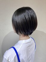 アロマヘアルーム 横浜店(AROMA hair room)&nbsp;大人ガーリー20代30代40代前下がりショートボブ/横浜/横浜西口