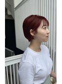 ハイトーンスカーレットカラー◎<銀座/ハイトーン/暖色カラー>