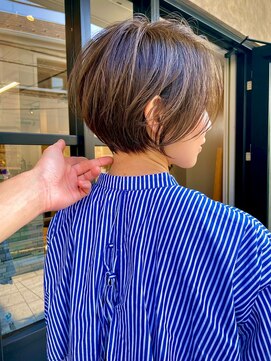 エニ 自由が丘(ENi) マチルダボブ/ピンクベージュ/インナーグレージュ[自由が丘駅]