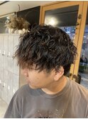 メンズスパイラルパーマ!