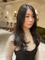 ロング/フェイスレイヤー/レイヤーカット/20代/30代/40代