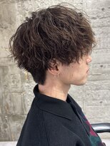 ニアウ 太田店(Niau)&nbsp;ツイストスパイラルパーマ波巻きパーマメンズパーマメンズカット