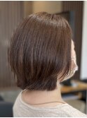 髪質改善トリートメントミルクティーベージュカラーくびれヘア