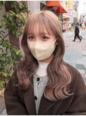 トレンドをおさえた裾カラー！