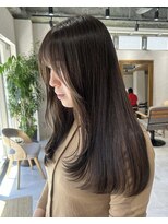 アドア 横浜(ADORE)&nbsp;【ADORE 横浜】オリーブグレージュ×ナチュラルレイヤー