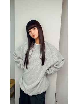 ヘアーアンジェ 伊達店(Hair ange) ノームコア髪質改善ストレート×メンズライクファッション-2