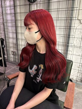 ウム(UMM) 韓国スタイル　チェリーレッド