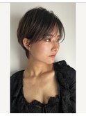 ひし形ショートボブ