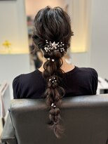 バグース(BAGUS)&nbsp;編みおろしヘアアレンジ