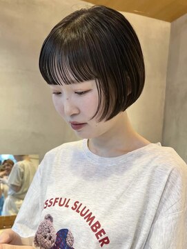 ニコ トウキョウ(nico TOKYO) ミニボブ/ボブ/ショート/ショートボブ/ぱっつん前髪