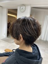 クラン(Chlan)&nbsp;大人小顔ハンサムショート×艶感ダークアッシュ