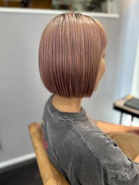 アバーブ ザ ビューティー アイランド(Above the beauty island -oizumi gakuen-) 20代30代40代50代◎ブリーチカラー/ピンクベージュ