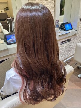 ヴィサージュプラス(VISAGE plus) 暖色ベージュ×ピンクインナーカラー