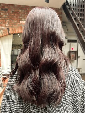 ラレイ ハラジュク(Lalei harajuku) 【白石】ブリーチなし暗めワインレッド暖色艶カラー原宿学割