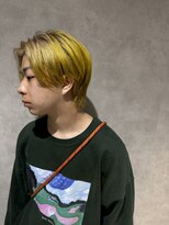 シアン(.Xian)&nbsp;【men's】ブリーチ2回エンドカラー（高槻/高槻美容室/メンズ）