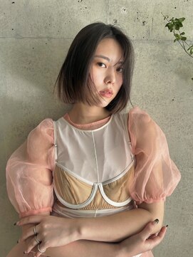 ダンボ(DUMBO) 切りっぱなしボブ 大人ボブ