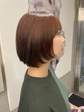 バロンフェム(baLon.fem) 【お客様スタイル】前上がり2wayボブ