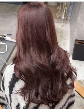 ヘアスタジオニコ(hair studio nico...) 艶々ボルドーカラー
