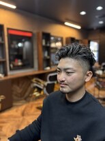 ザブラッズ 姫路(THE BLOODS)&nbsp;極道パーマメッシュ