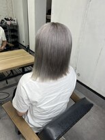 スワイ(SWAY)&nbsp;グレージュ ブリーチ/髪質改善/エクステ/ダブルカラー