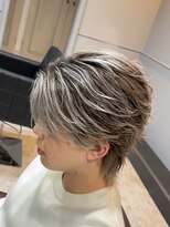 アビールブレ 新潟万代(ABEY LEVRAI)&nbsp;メンズバレイヤージュ/メンズシャドールーツ/フェザーショート