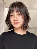 サイン 渋谷(SIGN)&nbsp;10代/20代/タッセルボブ/レイヤーボブ/水光肌カラー