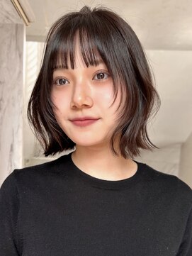 サイン 渋谷(SIGN) 10代/20代/タッセルボブ/レイヤーボブ/水光肌カラー