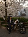 イントロバイフィーネ 渋谷(INTRO . by Fi-Ne)&nbsp;バイク乗ってます！