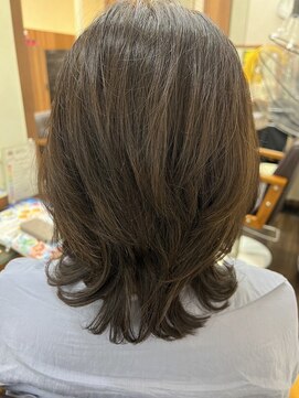 シーズンプラス(SEASON PLUS) 白髪染め【SEASON PLUS 尾藤】ナチュラルレイヤー NO3