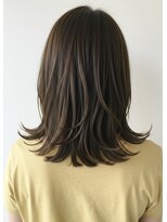 アントワープトーキョー(antwerp TOKYO) 30代40代50代外ハネミディアムレイヤー髪質改善酸性ストレート