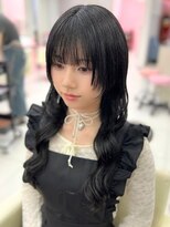 シーズン 大阪(SEASON)&nbsp;【エクステ】黒髪ウルフカット/量産型ヘア/大阪梅田駅